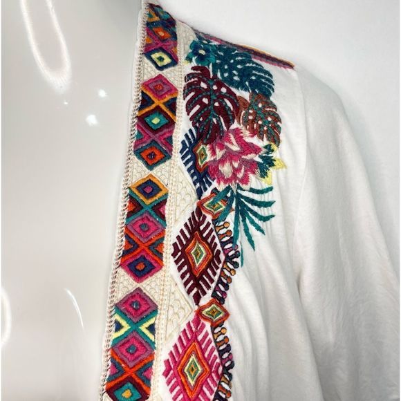 Johnny Was Embroidered Kimono - Picture 3 of 5